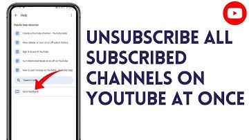 How To Unsubscribe All Subscribed Channels On YouTube At Once 2025