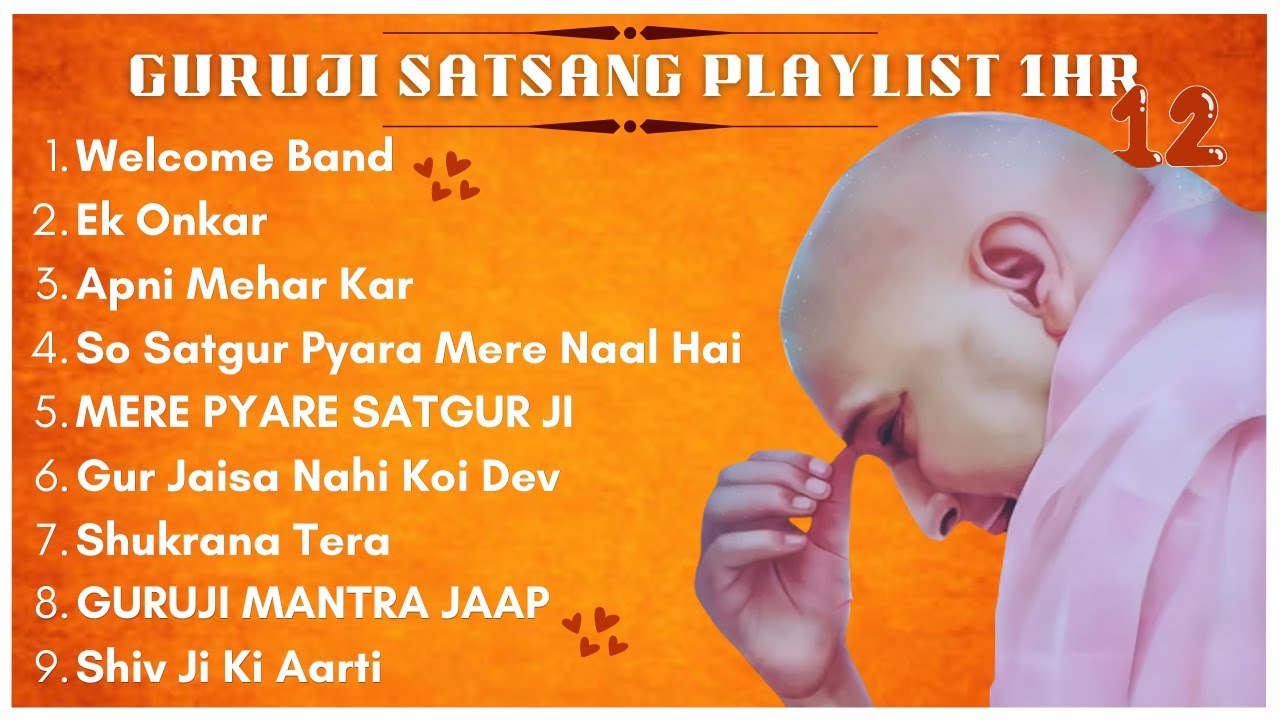 New Guru Ji 1 Hour Satsang Playlist  12        Guruji Satsang Blessings