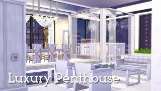Luxury Penthouse  Sims 4  Stop Motion  No Cc