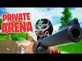 LIVE - Playing Private Arena Trios Scrims - Fortnite Battle Royale