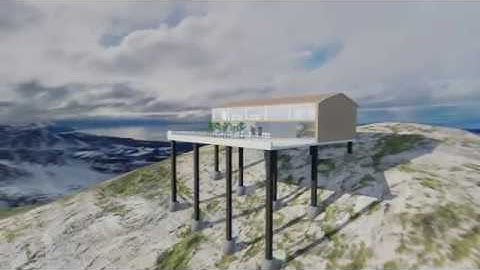 Eevee Architectural Volumetric Test - Blender3D