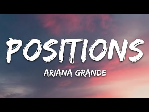 Ariana Grande Positions Lyrics 8D Audio