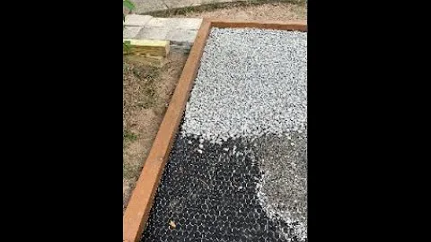 Hot Tub Pad with Gravel Foundation - Part 1