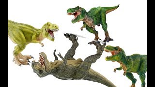 Динозавры. БИТВА ТИРАННОЗАВРОВ. Тираннозавр и три прекрасных леди!!! Мультики про динозавров