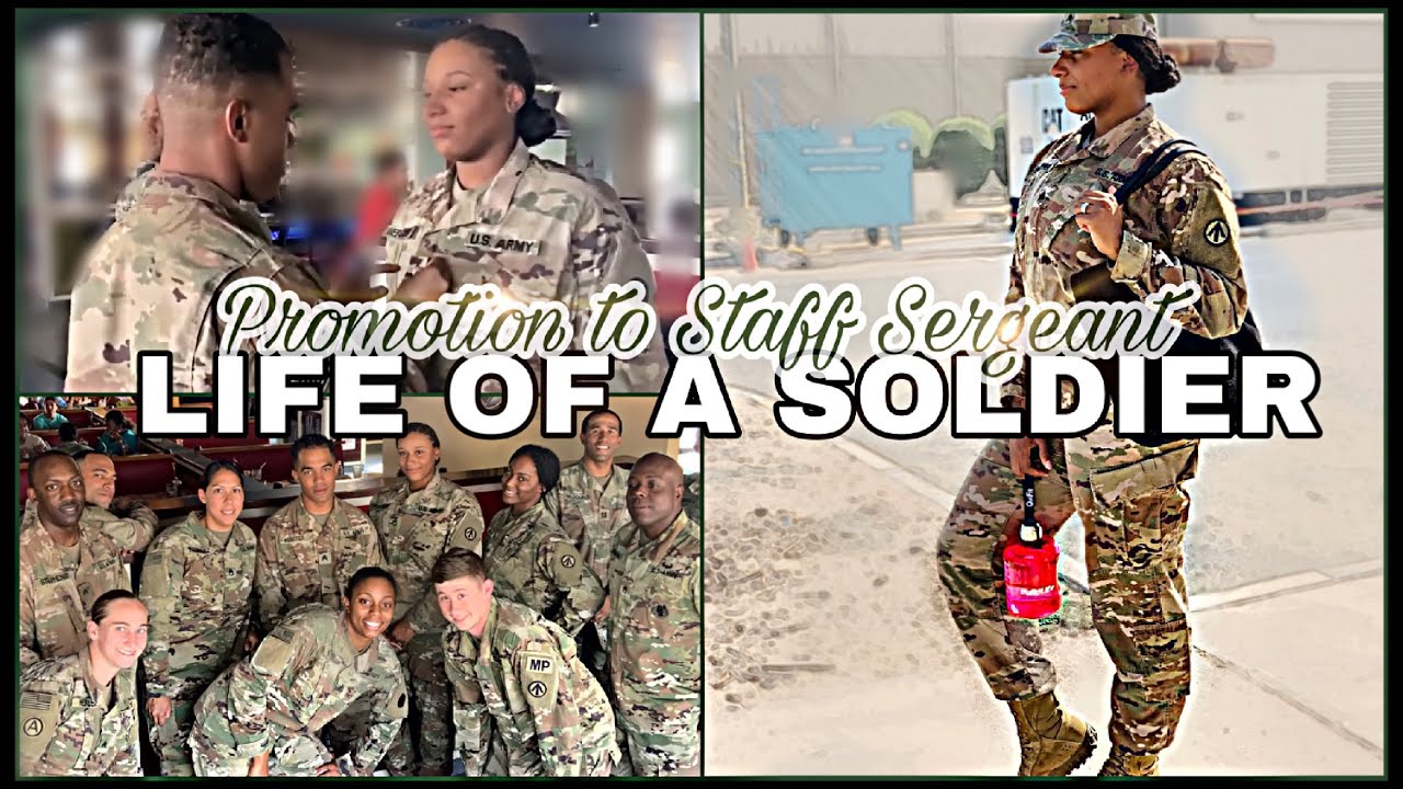 LIFE OF A SOLDIER: Promotion to Staff Sergeant! (Camp Arifjan, Kuwait ...