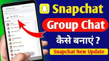 How to Make Group Chat on Snapchat | How to make a group on Snapchat (New Update)
