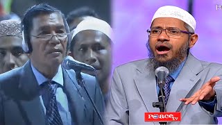 Christian pastor fight with dr zakir naik during question answer session