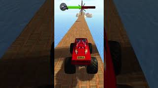 Crazy Monster Truck Stunts 3D Stunt Racing  #androidgames #impossibleramp #carshorts  #gttracks