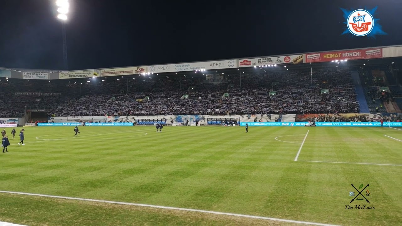 02.04.2022 - Hansa gegen Pauli - Das Spiel der Spiele, mehr geht nicht.