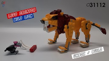 LEGO Creator 31112 Wild Lion - A model - NEW 2022 Collection - Speed Build - Compact Lego Builds
