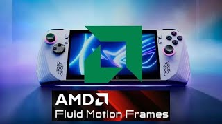 Instala, Activa y Prueba de AMD Fluid Motion Frames en ROG Ally Oficial