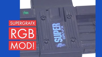 PC Engine SuperGrafx RGB Mod