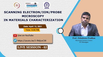Live Session 2: Scanning Electron/Ion/Probe Microscopy in Materials Characterization