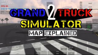 Grand Truck Simulator 2: MAP EXPLAINED screenshot 3