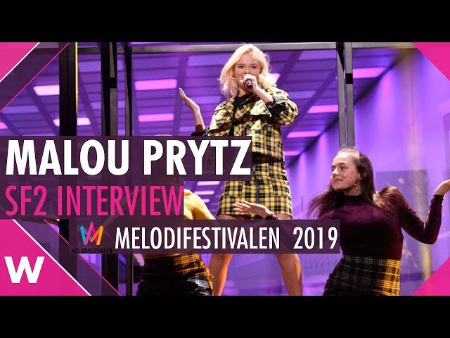 Malou Prytz "I Do Me" SF2 Malmö Interview @ Melodifestivalen 2019 | wiwibloggs