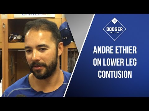 Andre Ethier On Lower Leg Contusion