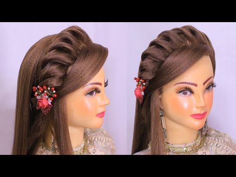 Party Hairstyles with Saree | Hairstyles with Saree for Party | Indian Hairstyles  for Saree | Hairstyles for Half Saree | Saree Hairstyles for Short Hair |  Simple Hairstyles with Saree |