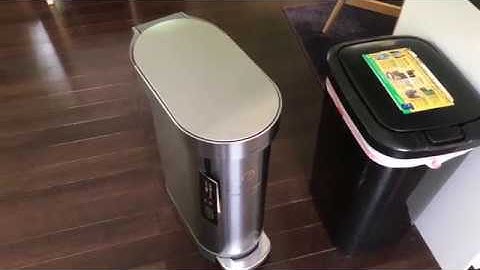 SimpleHuman Stainless Steel 12 gal 45L Step Trash Can review