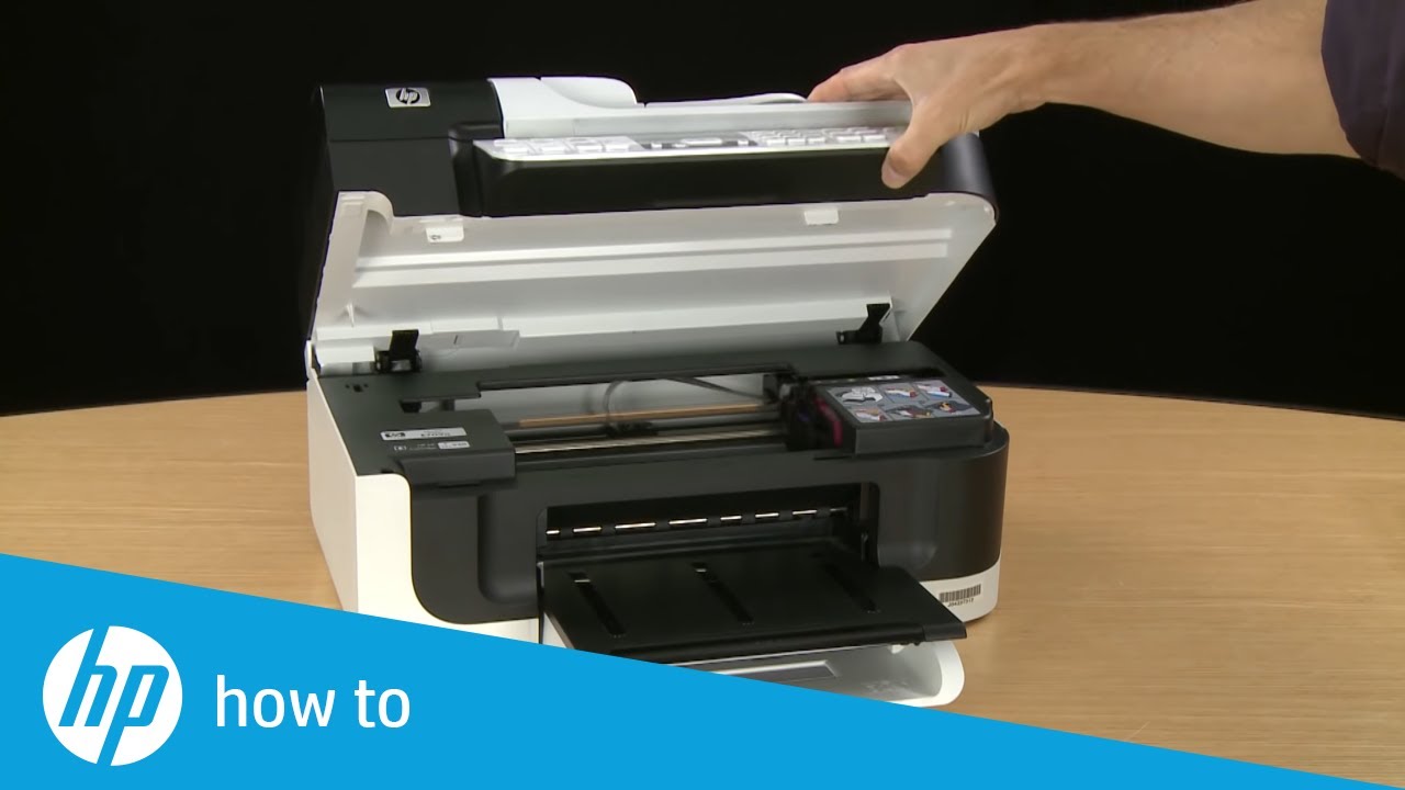 How do you replace the printhead in an HP printer?