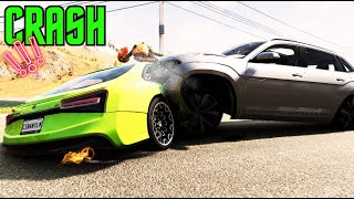 Realistic Car Crashes #12 🔥 [BeamNG Drive]