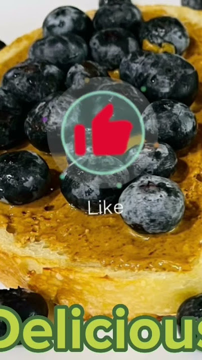 Organic Almond Butter Toast Recipes | Healthy Breakfast Toast 2 Ways  With Blueberries And Raisins