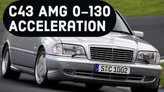 1999 c43 AMG 0-100 (130) acceleration
