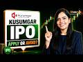 Kusumgar IPO: ₹650 Cr Defense Stock — Allotment, GMP & Listing Explained