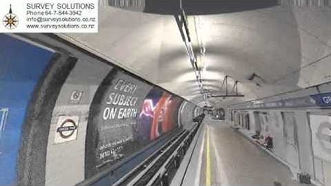 3D laser scan tunnels- Survey Solutions