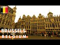 Brussels Belgium Walking Tour | 4K UHD 60FPS | Grand palace, Manneken Pis,City Center,Atomium 2022