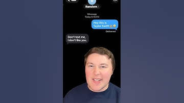 TAYLOR SWIFT!!!👸🏼 *Texting Random Numbers!* #shorts