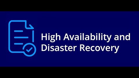 HA/DR solutions in Microsoft SQL Server