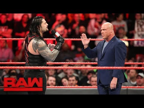 Roman Reigns sounds off on Mr. McMahon: Raw, March 12, 2018