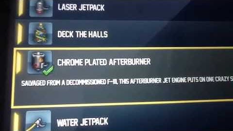 Chrome Plated Afterburner - Jetpack Joyride