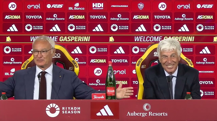 Ranieri: "Gasperini era antipatico anche a me"  Gasperini: "Juve? No, meglio il progetto della Roma"