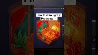 How to draw light in Procreate! 😱 screenshot 5