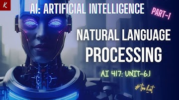 Natural Language Processing Class 10 AI 417 | 15 Min🔥| CBSE 2026 |  Part-1 | Artificial Intelligence