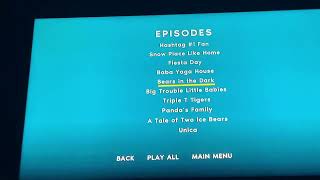 We Baby Bears The Magical Box Menu Walkthrough