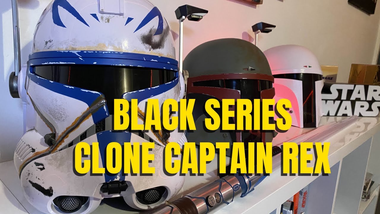 Unboxing The Star Wars Black Series Captain Rex Helmet!