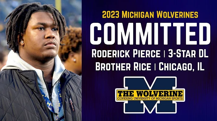 BREAKING: Michigan lands 3-Star DL! | Roderick Pierce | Recruiting | The Wolverine | 2024 | #GoBlue