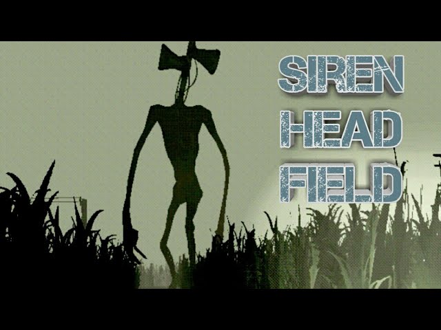 Siren Head Field by MoustacheBanana