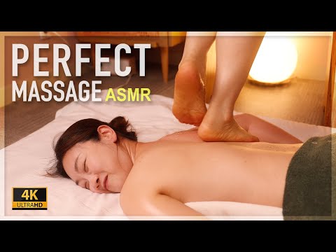 ASMR / 강한 발로  받는 가장 부드러운 마사지  팅글~