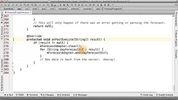 Update the Adapter - Developing Android Apps