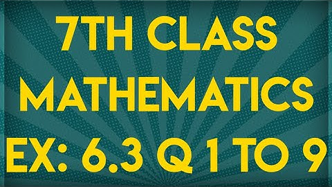 7th Class Maths | Exercise: 6.3| Direct and Inverse Variation | Step by Step | Easy way | US TECH