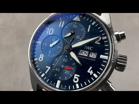 IWC Pilot's Watch Chronograph 41mm IW3881-01 IWC Watch Review