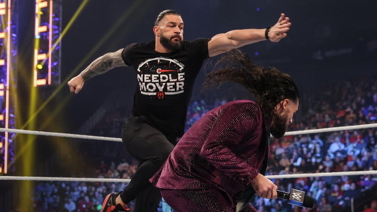 The Shield Wwe Roman Reigns Superman Punch 