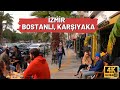 Izmir Walking Tour I Bostanlı, Karşıyaka Streets - Cafes - Restaurants I Turkey Travel Guide