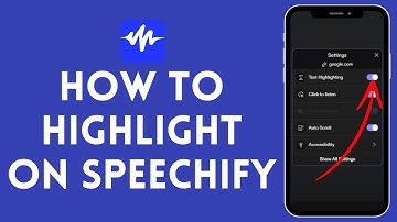 How to Highlight on Speechify (2024) | Speechify Tutorial