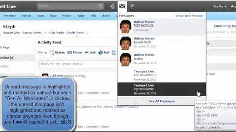 Message marked as Read when it is Unread BUG - PhpFox RC 3 V.3