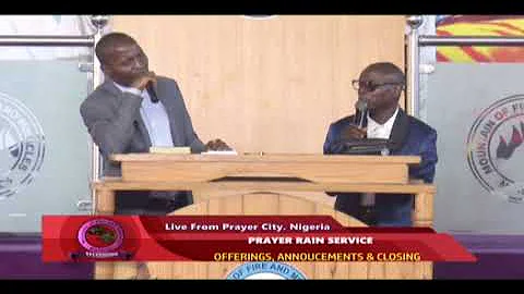 MFM Prayer Rain Friday December 13, 2019