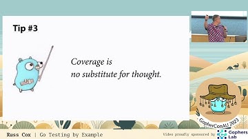 01. Russ Cox - Go Testing By Example | GopherConAU 2023